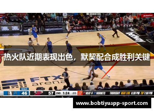热火队近期表现出色，默契配合成胜利关键